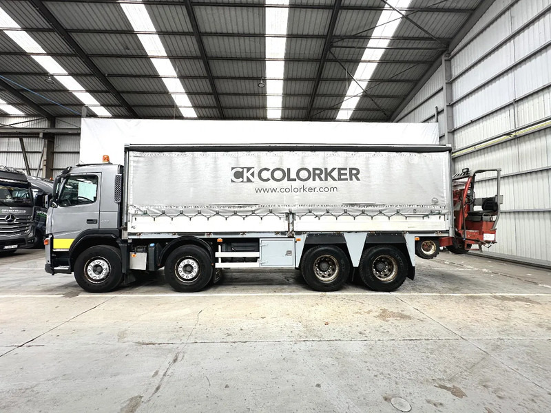 Volvo FM 400 8x4 with MANITOU 3D Lift - Schuifzeilen vrachtwagen, Kraanwagen: afbeelding 2 Volvo FM 400 8x4 with MANITOU 3D Lift - Schuifzeilen vrachtwagen, Kraanwagen: afbeelding 2
