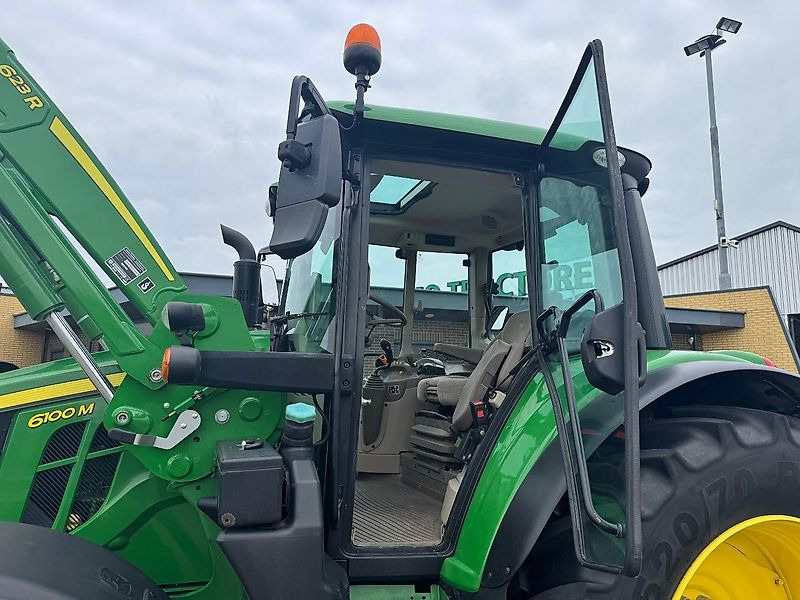 Tractor John Deere 6100M CQ 40KM + VOORLADER 2020 2590 UUR!!!: afbeelding 9