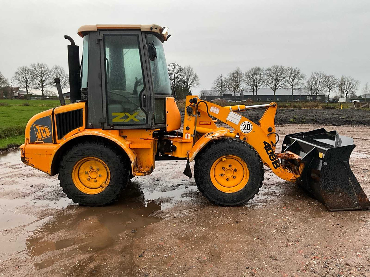 1997 JCB 408 B SHOVEL - Wiellader: afbeelding 5 1997 JCB 408 B SHOVEL - Wiellader: afbeelding 5