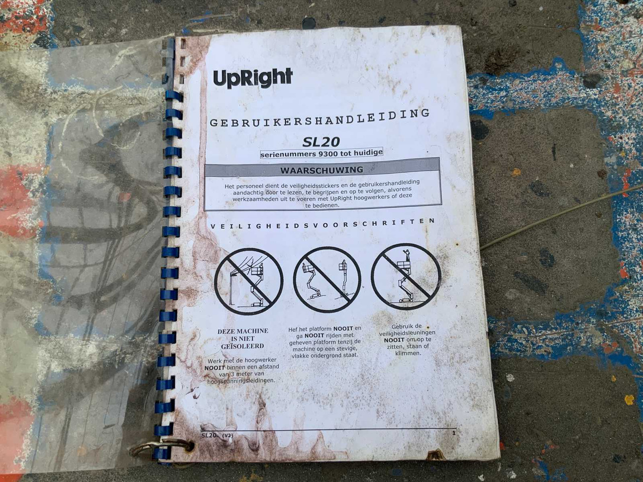 Hoogwerker 1999 UPRIGHT SL20 AERIAL PLATFORM: afbeelding 20 Hoogwerker 1999 UPRIGHT SL20 AERIAL PLATFORM: afbeelding 20