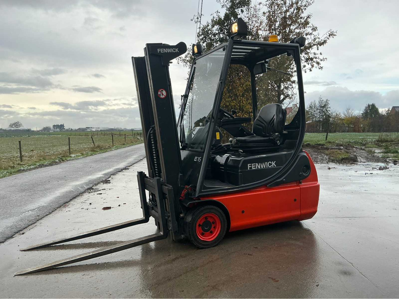 2005 LINDE-FENWICK E16C-02 FORKLIFT - Heftruck: afbeelding 1 2005 LINDE-FENWICK E16C-02 FORKLIFT - Heftruck: afbeelding 1