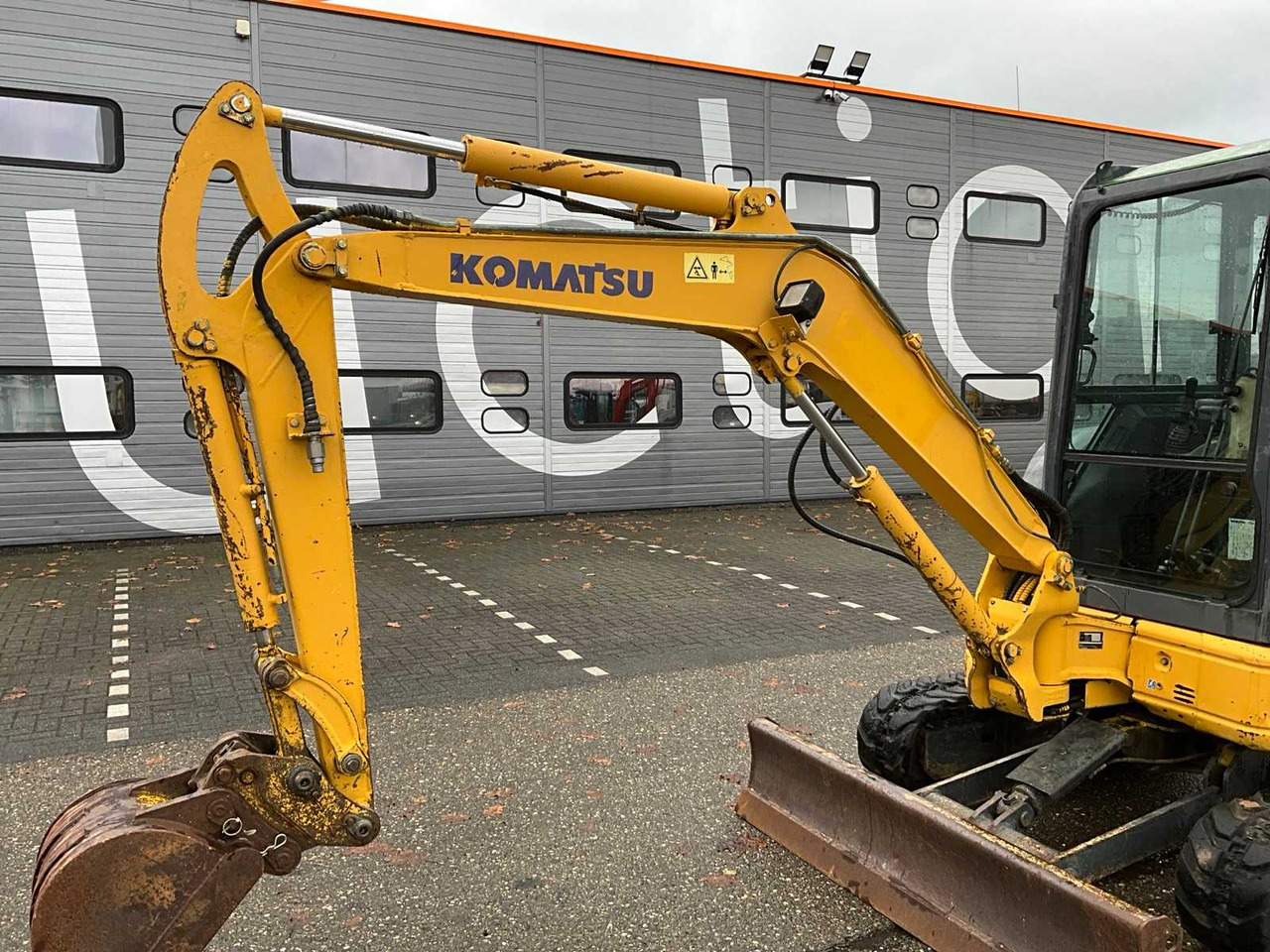 Graafmachine 2006 KOMATSU PC35MR-2 MIDI EXCAVATOR: afbeelding 16