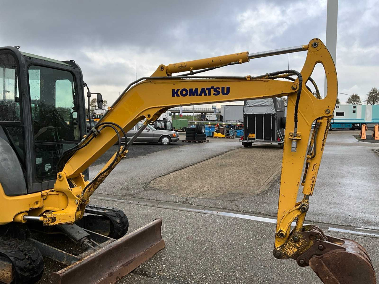 Graafmachine 2006 KOMATSU PC35MR-2 MIDI EXCAVATOR: afbeelding 17