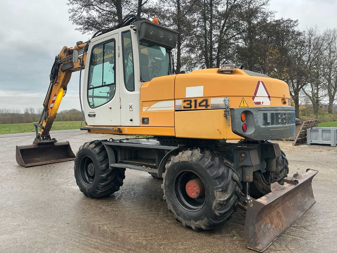 2007 LIEBHERR A314 LITRONIC WHEELED EXCAVATOR - Mobiele graafmachine: afbeelding 3 2007 LIEBHERR A314 LITRONIC WHEELED EXCAVATOR - Mobiele graafmachine: afbeelding 3