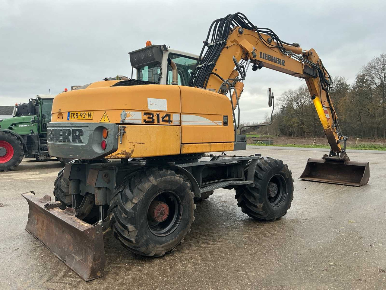 2007 LIEBHERR A314 LITRONIC WHEELED EXCAVATOR - Mobiele graafmachine: afbeelding 5 2007 LIEBHERR A314 LITRONIC WHEELED EXCAVATOR - Mobiele graafmachine: afbeelding 5