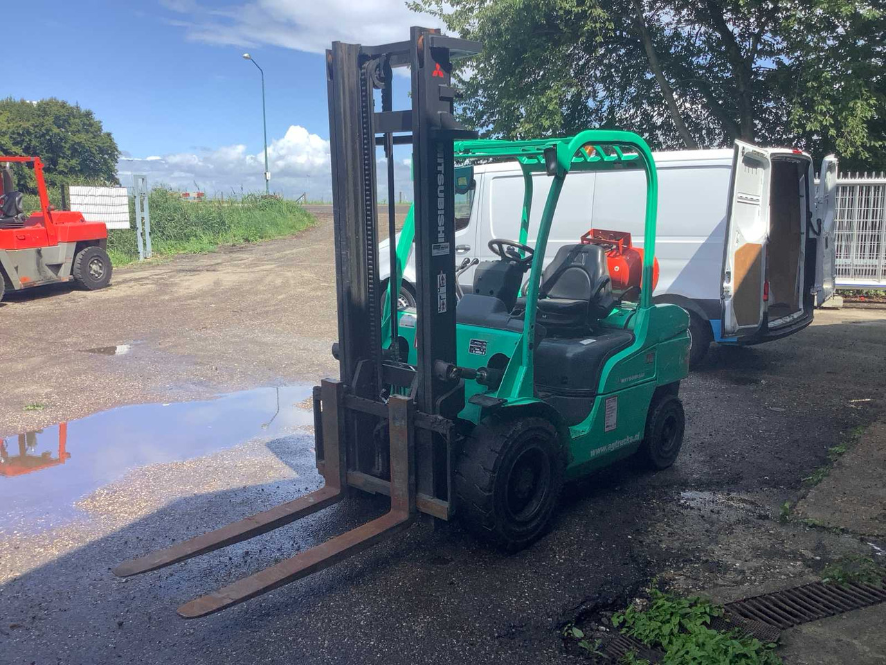 2009 MITSUBITSI FG35N FORKLIFT - Heftruck: afbeelding 2 2009 MITSUBITSI FG35N FORKLIFT - Heftruck: afbeelding 2