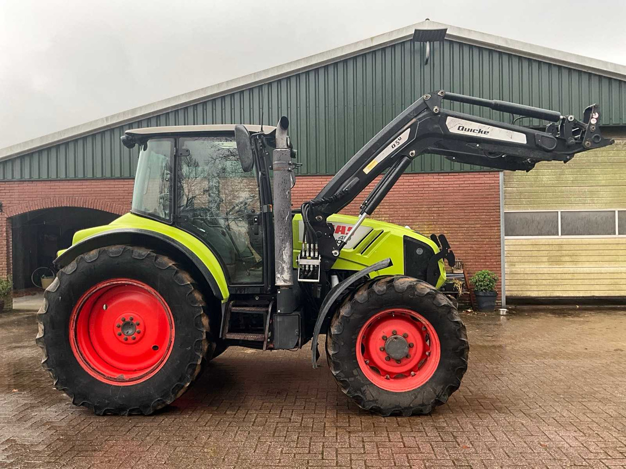 2011 CLAAS ARION 420 FOUR-WHEEL DRIVE FARM TRACTOR WITH FRONT LOADER - Tractor: afbeelding 5 2011 CLAAS ARION 420 FOUR-WHEEL DRIVE FARM TRACTOR WITH FRONT LOADER - Tractor: afbeelding 5