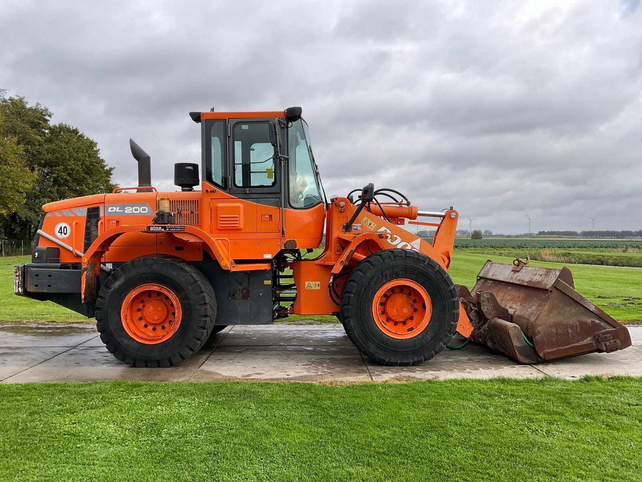 2011 DOOSAN DL200 SHOVEL - Wiellader: afbeelding 4 2011 DOOSAN DL200 SHOVEL - Wiellader: afbeelding 4