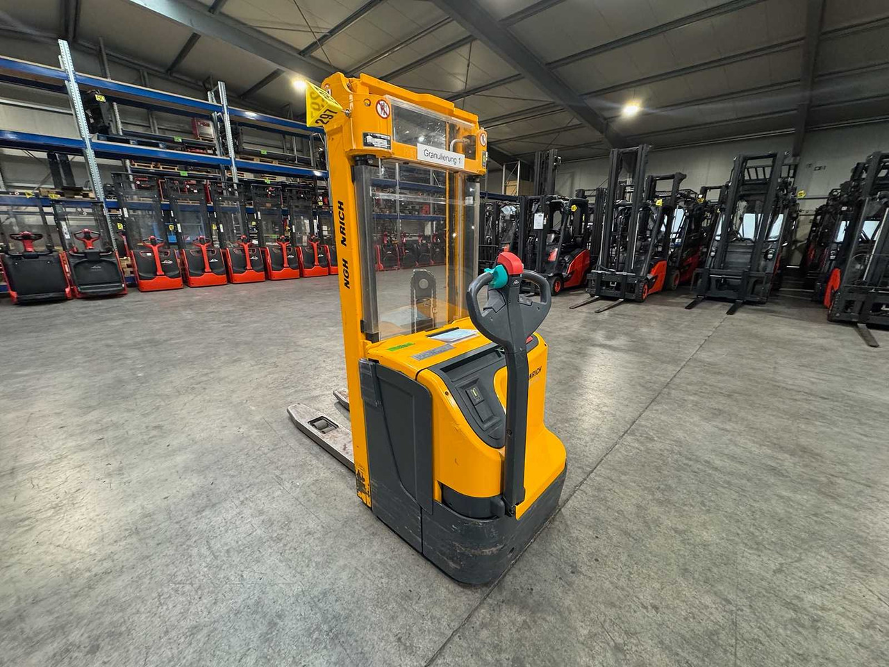 2011 SERVICE 09/2026 JUNGHEINRICH EJC220 2,000KG STACKER PALLET TRUCK ANT FREE LIFT - Heftruck: afbeelding 5 2011 SERVICE 09/2026 JUNGHEINRICH EJC220 2,000KG STACKER PALLET TRUCK ANT FREE LIFT - Heftruck: afbeelding 5