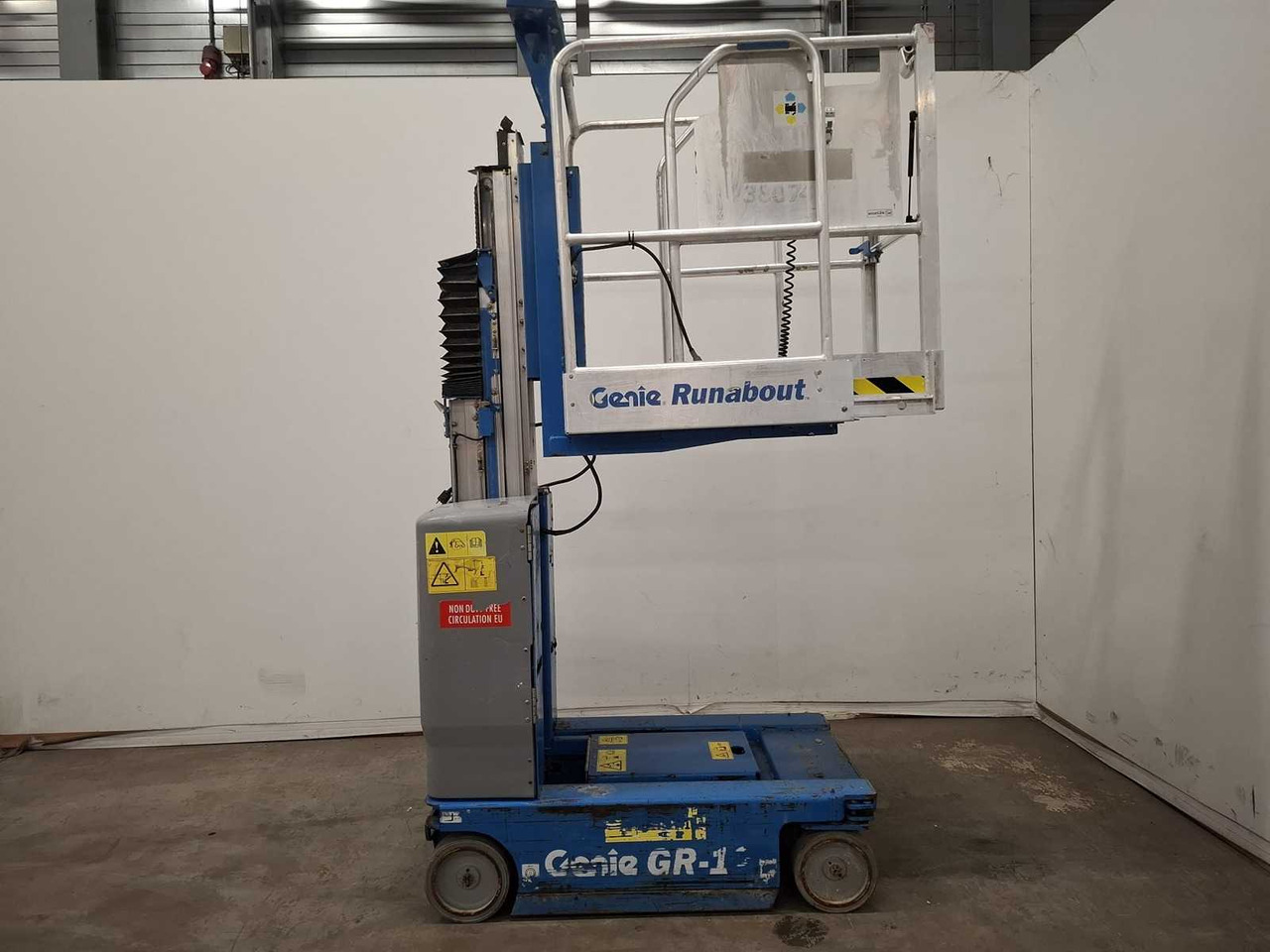 2015 GENIE GR-12 AERIAL PLATFORM - Hoogwerker: afbeelding 5 2015 GENIE GR-12 AERIAL PLATFORM - Hoogwerker: afbeelding 5