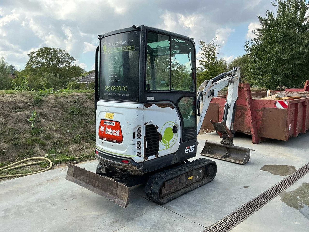 2018 BOBCAT E19 MINI EXCAVATOR - Minigraafmachine: afbeelding 4 2018 BOBCAT E19 MINI EXCAVATOR - Minigraafmachine: afbeelding 4