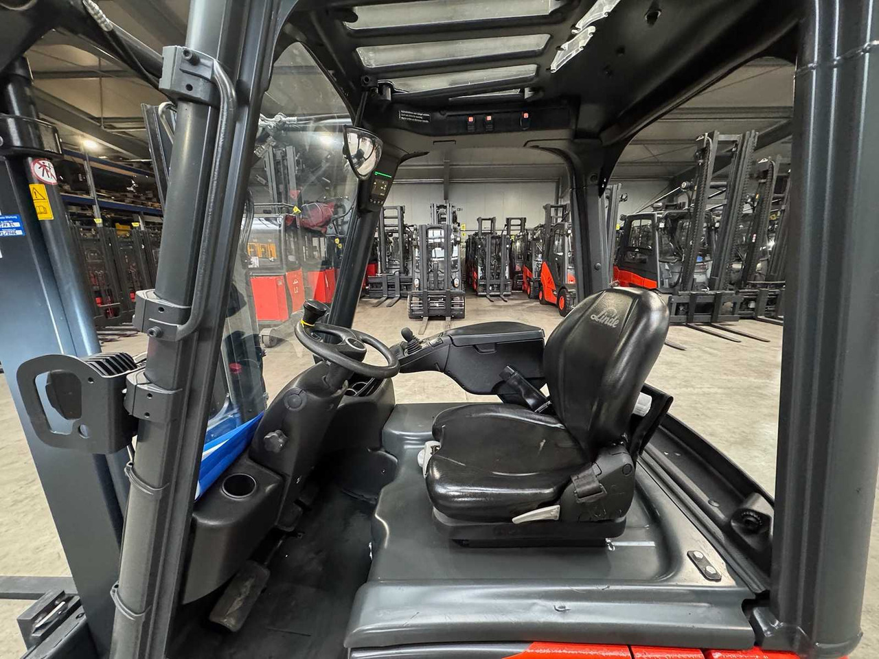Heftruck 2018 SERVICE + UVV 12/2026 LINDE E14 DUPLEX FREE LIFT ELECTRIC FORKLIFT 3,561 HOURS: afbeelding 13
