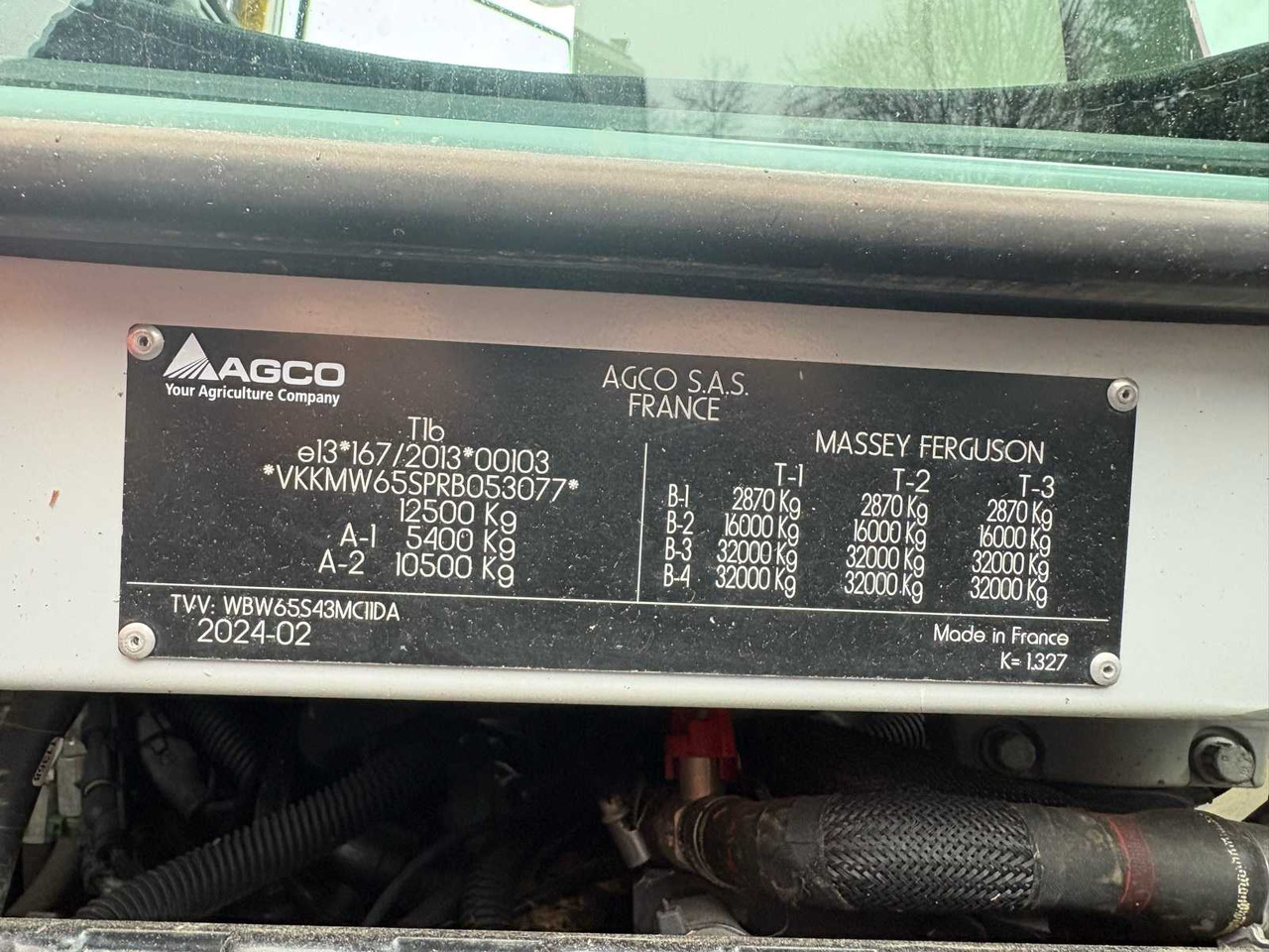 Tractor 2024 MASSEY FERGUSON 6S.180 - 4WD TRACTOR: afbeelding 9 Tractor 2024 MASSEY FERGUSON 6S.180 - 4WD TRACTOR: afbeelding 9