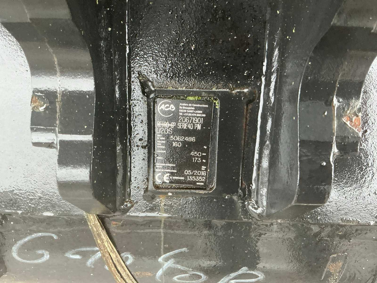 ACB - 2016 - LOW SPOON 450MM - 160L - Wiellader: afbeelding 4 ACB - 2016 - LOW SPOON 450MM - 160L - Wiellader: afbeelding 4