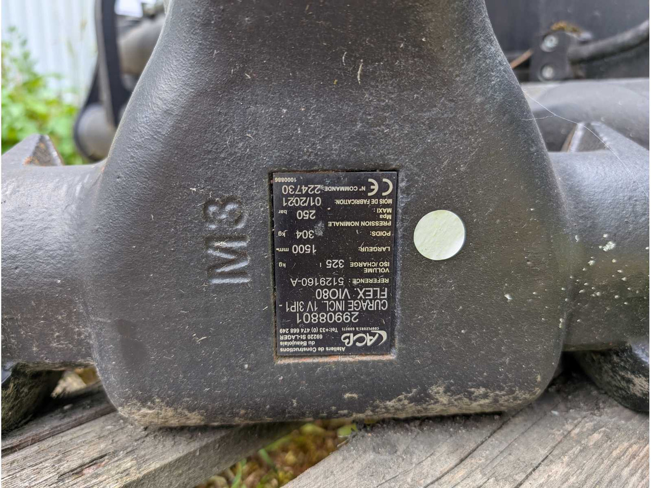 ACB (COUPLEURS & GODETS) SWIVEL SPOON 1500MM - MODULE 3 - 325 LITRES - Wiellader: afbeelding 3 ACB (COUPLEURS & GODETS) SWIVEL SPOON 1500MM - MODULE 3 - 325 LITRES - Wiellader: afbeelding 3