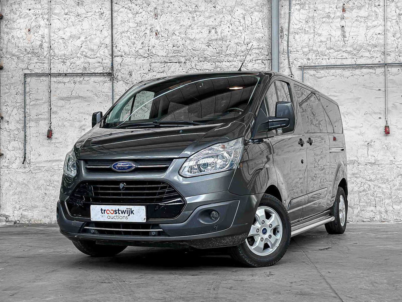 FORD TRANSIT CUSTOM 290 2.0 TDCI L2H1LDC DOUBLE CAB 170HP 2017, V-477-HZ - Bedrijfswagen: afbeelding 1 FORD TRANSIT CUSTOM 290 2.0 TDCI L2H1LDC DOUBLE CAB 170HP 2017, V-477-HZ - Bedrijfswagen: afbeelding 1