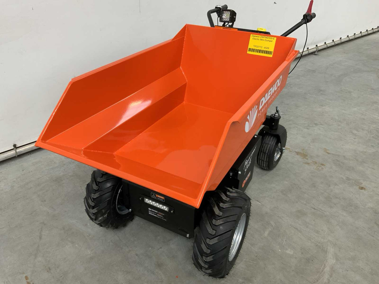 DAEWOO - 2025 - DWFMD500-E - ELECTRIC DUMPER - Minidumper: afbeelding 5 DAEWOO - 2025 - DWFMD500-E - ELECTRIC DUMPER - Minidumper: afbeelding 5