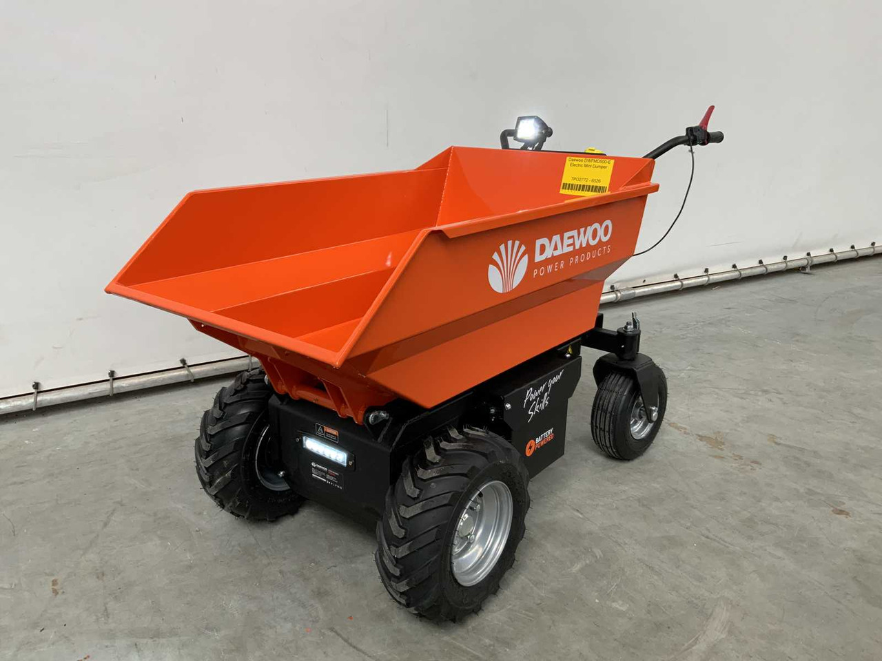 DAEWOO - 2025 - DWFMD500-E - ELECTRIC DUMPER - Minidumper: afbeelding 2 DAEWOO - 2025 - DWFMD500-E - ELECTRIC DUMPER - Minidumper: afbeelding 2