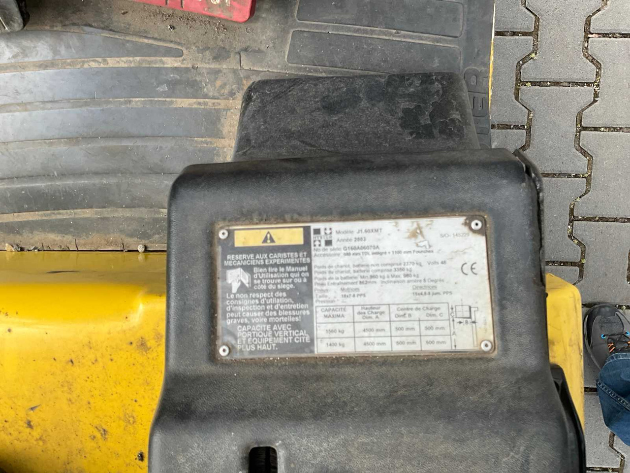 FORKLIFT HYSTER - J1. 60XMT - Heftruck: afbeelding 5 FORKLIFT HYSTER - J1. 60XMT - Heftruck: afbeelding 5