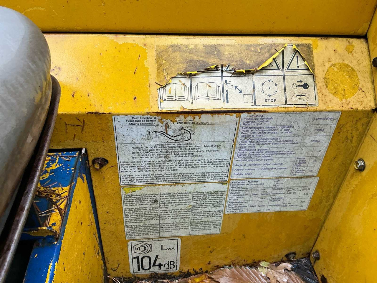 Minidumper HUKI 120H DUMPER: afbeelding 15