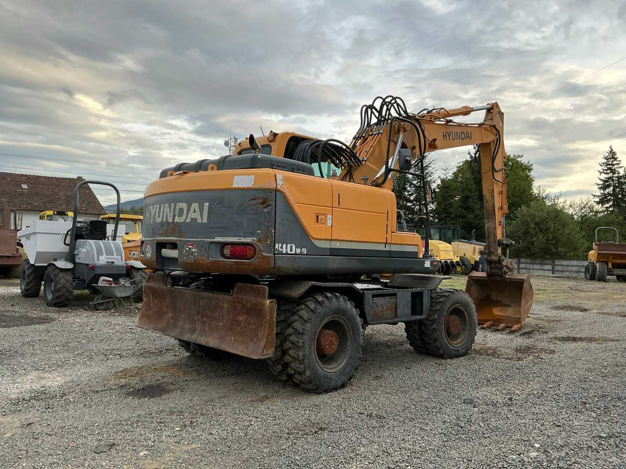 HYUNDAI - ROBEX 140W-9 - WHEELED EXCAVATOR - 2010 - Mobiele graafmachine: afbeelding 5 HYUNDAI - ROBEX 140W-9 - WHEELED EXCAVATOR - 2010 - Mobiele graafmachine: afbeelding 5