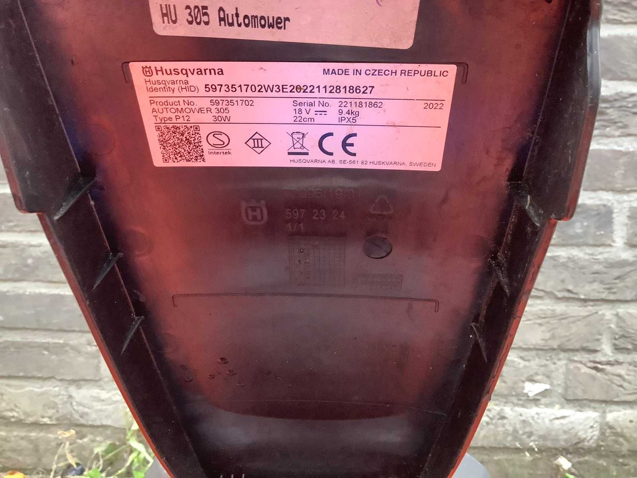 Husqvarna 305 - Gazonmaaier: afbeelding 5 Husqvarna 305 - Gazonmaaier: afbeelding 5