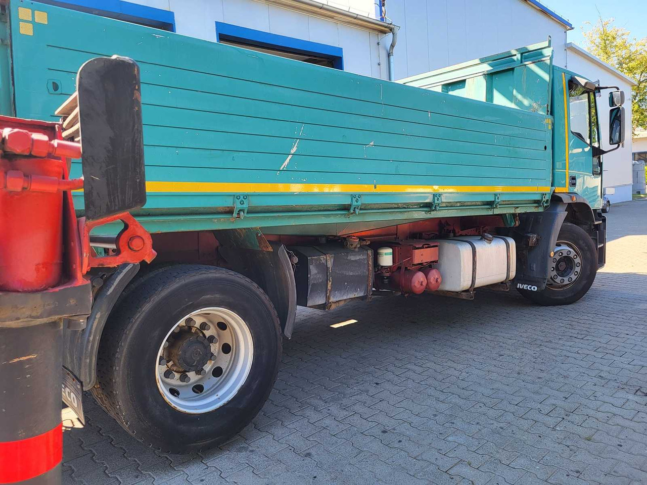 Iveco / Palfinger IVECO / PALFINGER - EUROTECH 180/PK13000 - A DUMPER TRUCK WITH HDS - 1996 - Kiepwagen: afbeelding 4 Iveco / Palfinger IVECO / PALFINGER - EUROTECH 180/PK13000 - A DUMPER TRUCK WITH HDS - 1996 - Kiepwagen: afbeelding 4