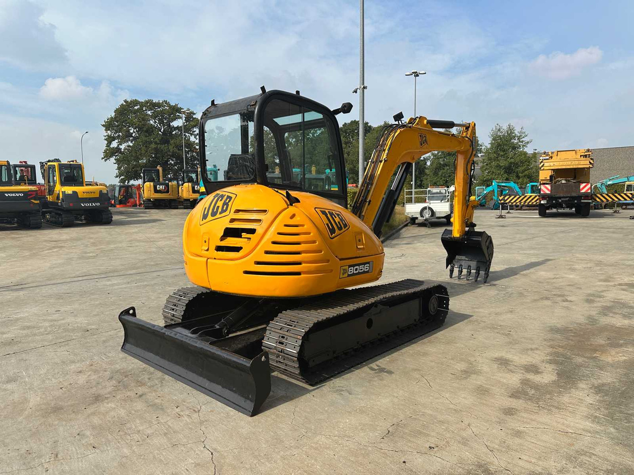 JCB - 2009 - 8056 - MIDI EXCAVATOR - Graafmachine: afbeelding 4 JCB - 2009 - 8056 - MIDI EXCAVATOR - Graafmachine: afbeelding 4