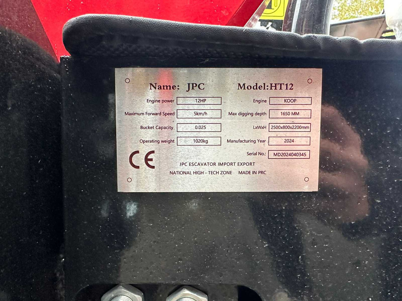 Minigraafmachine JPC HT12: afbeelding 14
