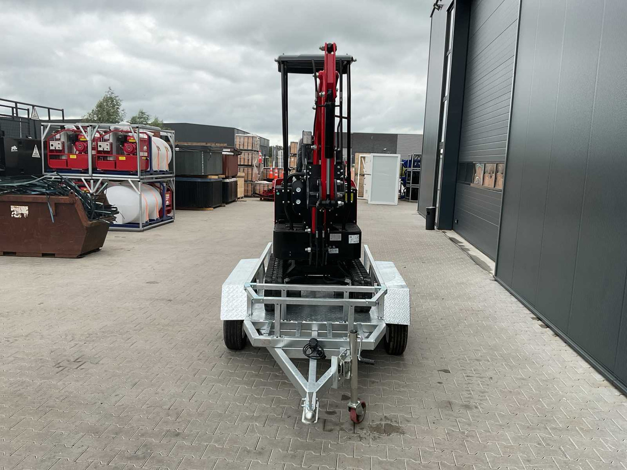 JPC HT12 met aanhangwagen - Graaflaadmachine: afbeelding 5 JPC HT12 met aanhangwagen - Graaflaadmachine: afbeelding 5