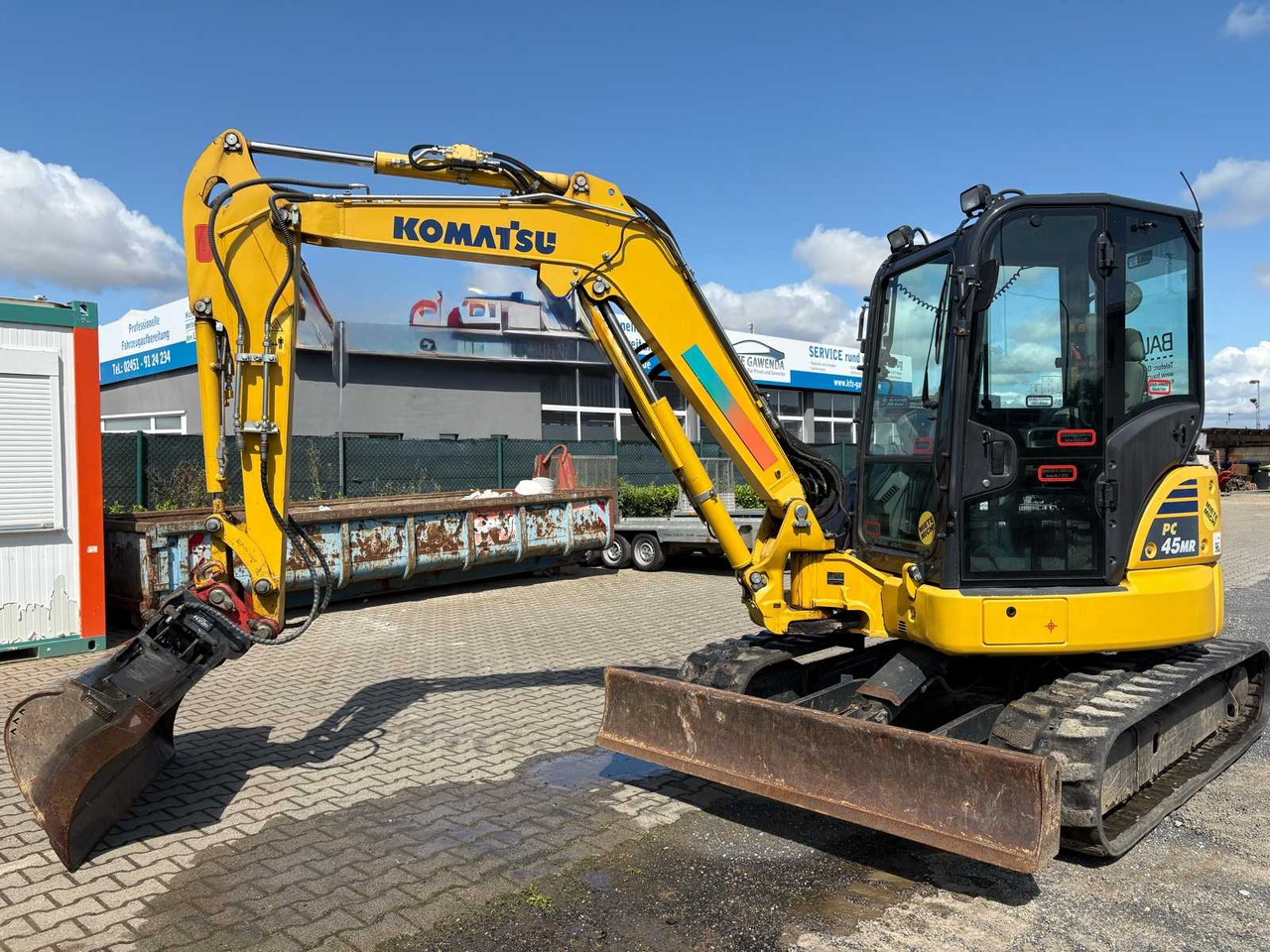 Komatsu PC45MR-5EO - Minigraafmachine: afbeelding 1 Komatsu PC45MR-5EO - Minigraafmachine: afbeelding 1