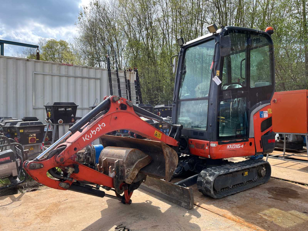 Kubota KX016-4 - Minigraafmachine: afbeelding 1 Kubota KX016-4 - Minigraafmachine: afbeelding 1