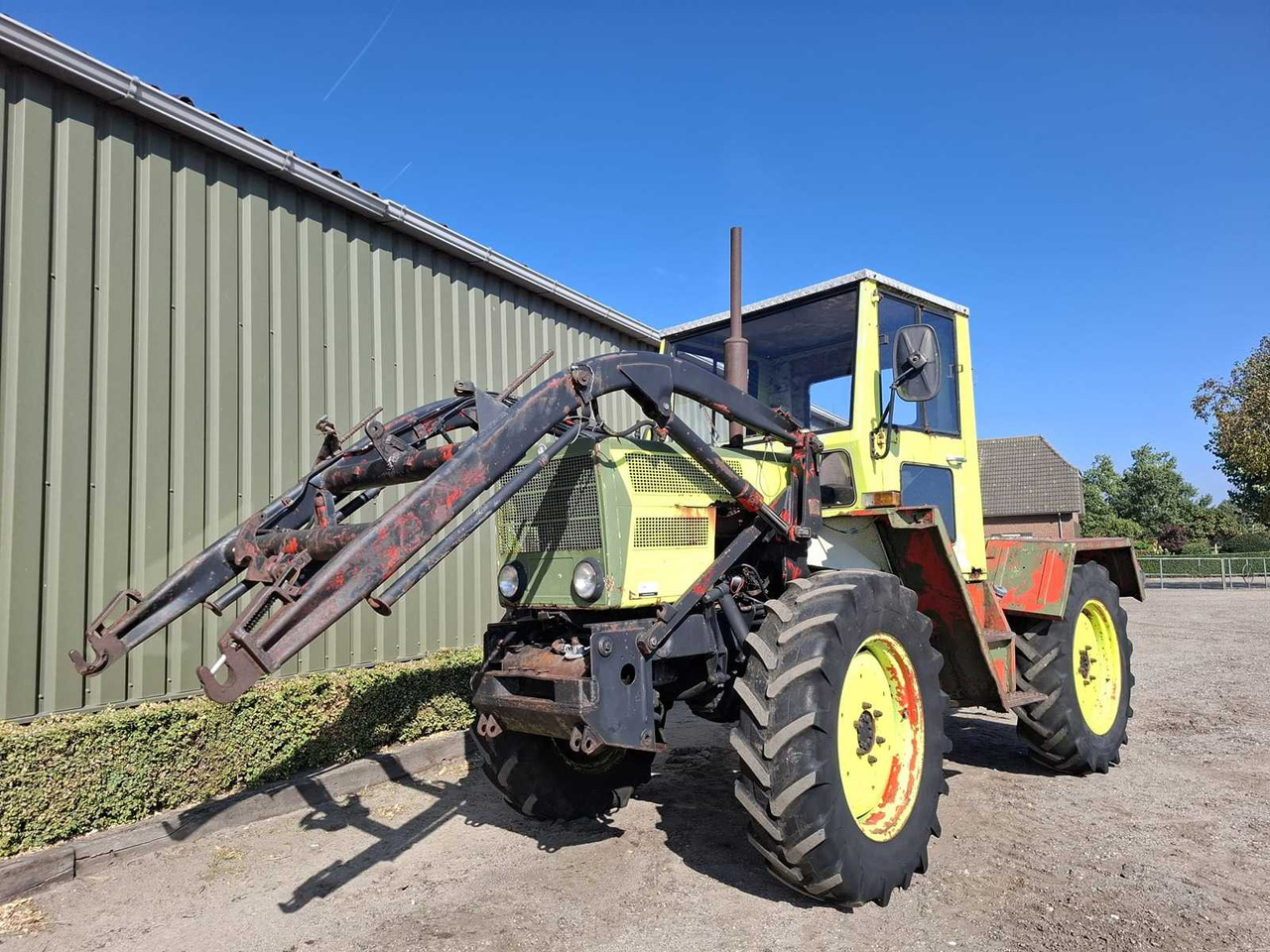MB (MERCEDES BENZ) - TRAC 65/70 - ALL-WHEEL DRIVE FARM TRACTOR - Tractor: afbeelding 4 MB (MERCEDES BENZ) - TRAC 65/70 - ALL-WHEEL DRIVE FARM TRACTOR - Tractor: afbeelding 4