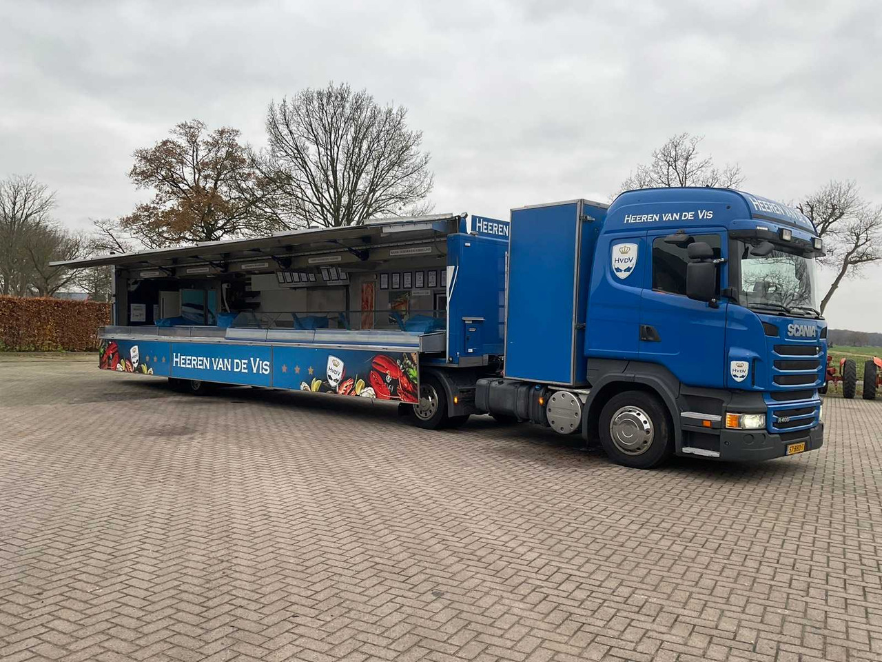1997 RUYSSCHAERT SR16TP SALE SEMI-TRAILER WITH 2012 SCANIA TRACTOR - Oplegger: afbeelding 2 1997 RUYSSCHAERT SR16TP SALE SEMI-TRAILER WITH 2012 SCANIA TRACTOR - Oplegger: afbeelding 2