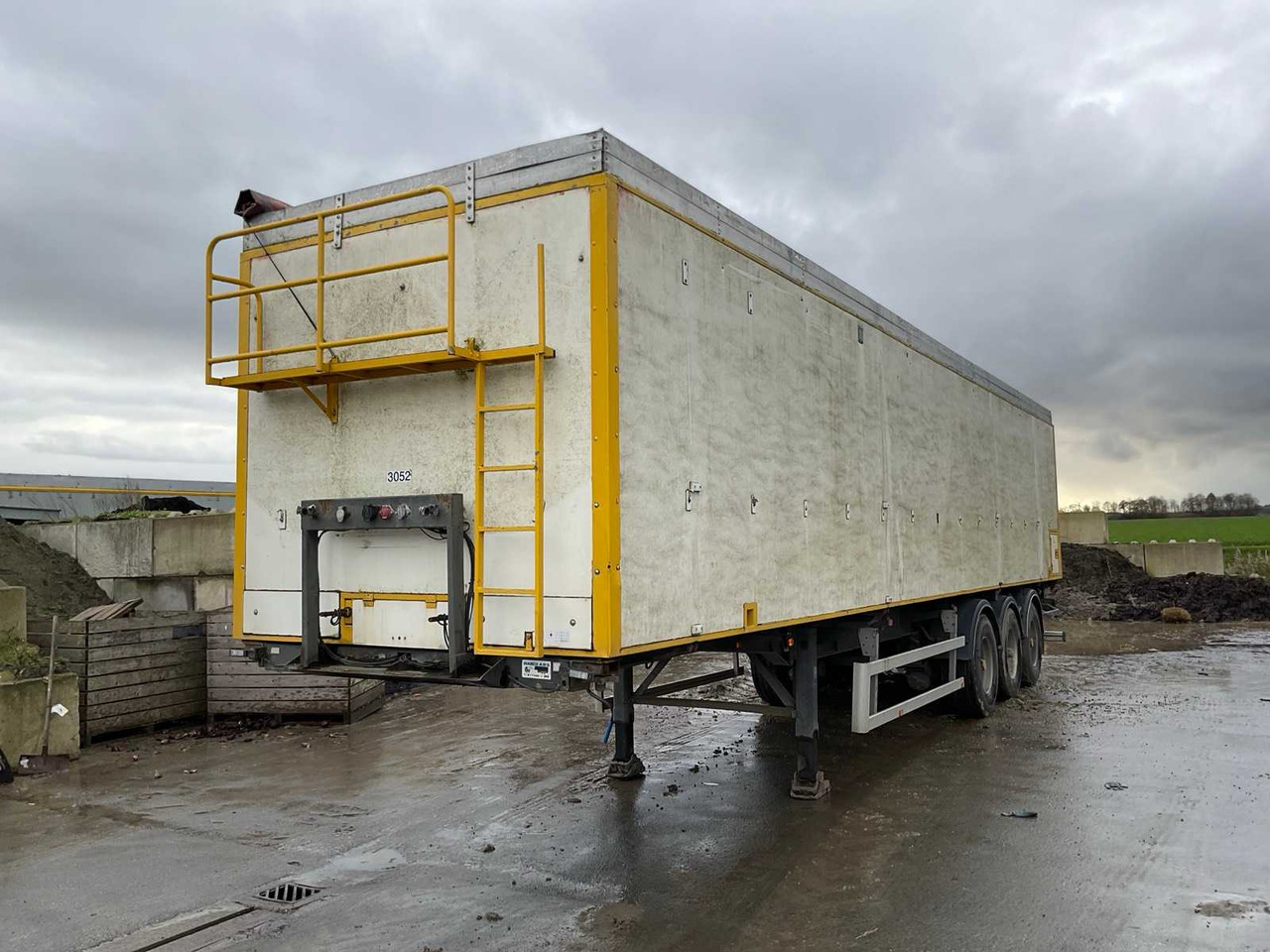 2001 HAPPY TRAILER SK40 HOPPER TRAILER - Oplegger: afbeelding 1 2001 HAPPY TRAILER SK40 HOPPER TRAILER - Oplegger: afbeelding 1
