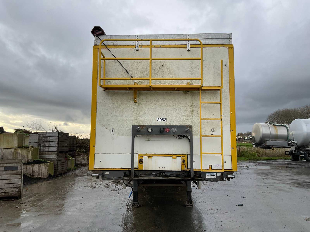 2001 HAPPY TRAILER SK40 HOPPER TRAILER - Oplegger: afbeelding 2 2001 HAPPY TRAILER SK40 HOPPER TRAILER - Oplegger: afbeelding 2