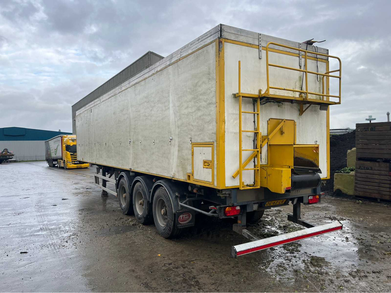 2001 HAPPY TRAILER SK40 HOPPER TRAILER - Oplegger: afbeelding 5 2001 HAPPY TRAILER SK40 HOPPER TRAILER - Oplegger: afbeelding 5