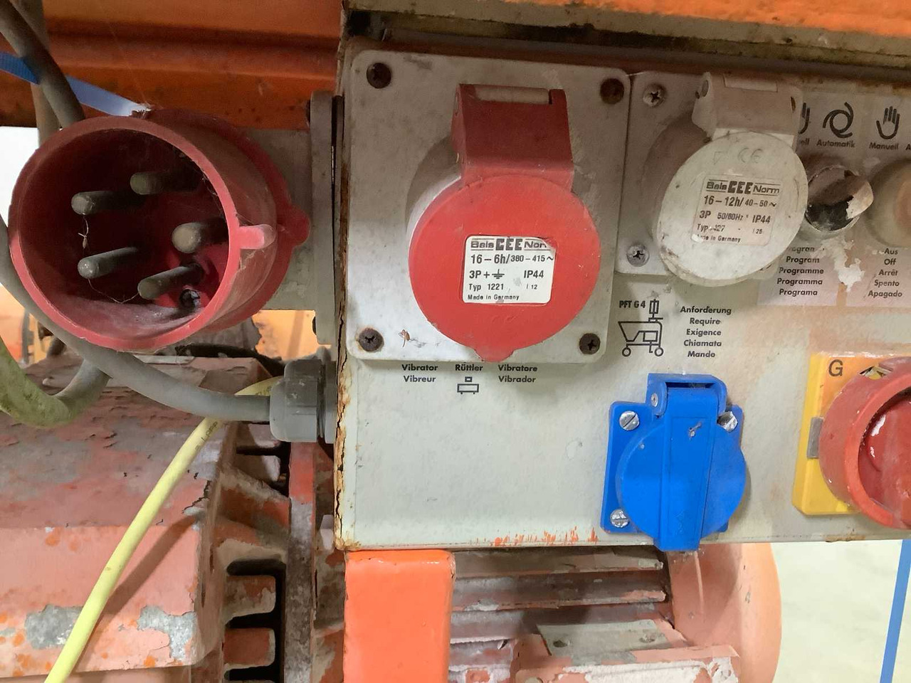Bouwmaterieel PFT E100: afbeelding 11