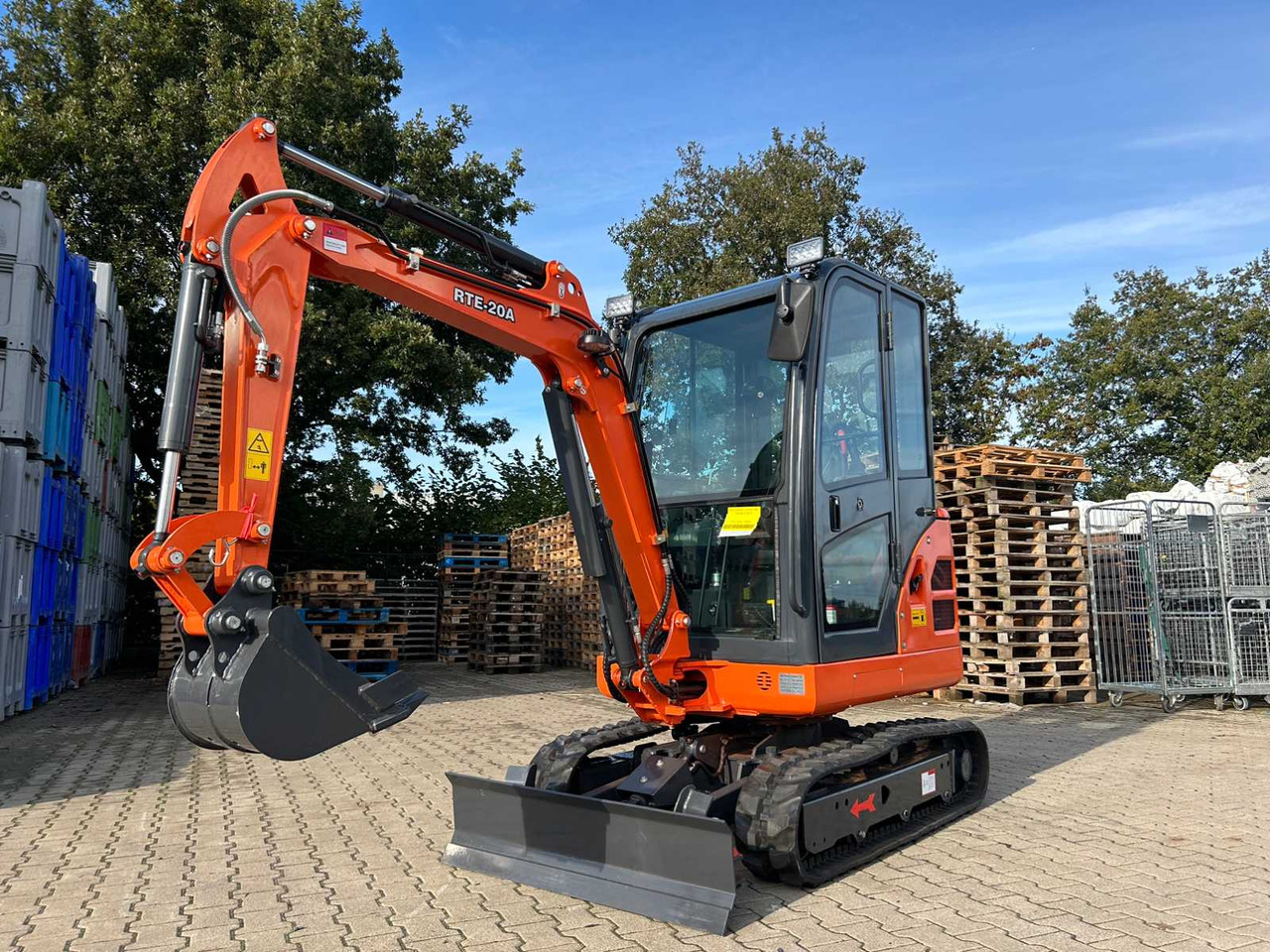 RTE CX20A - Minigraafmachine: afbeelding 1 RTE CX20A - Minigraafmachine: afbeelding 1
