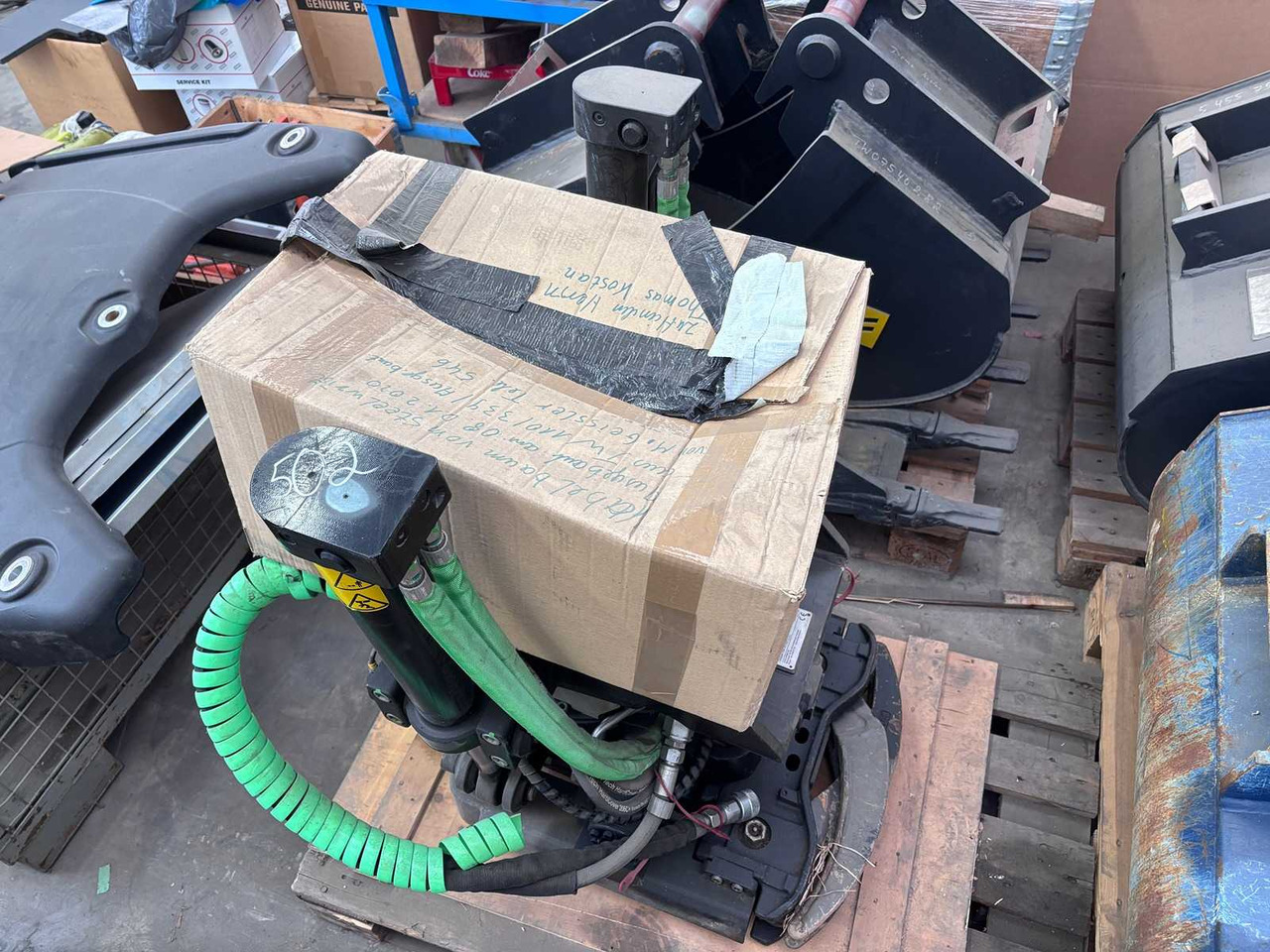 STEELWRIST - X12 LEHNHOFF HS08 - 2018 - GR TILTROTATOR - Wiellader: afbeelding 1 STEELWRIST - X12 LEHNHOFF HS08 - 2018 - GR TILTROTATOR - Wiellader: afbeelding 1