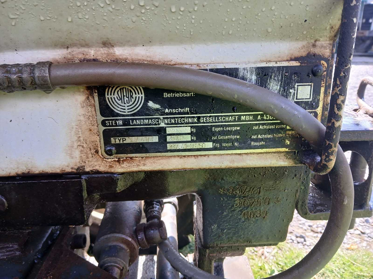 Mini tractor Steyr 8075: afbeelding 6
