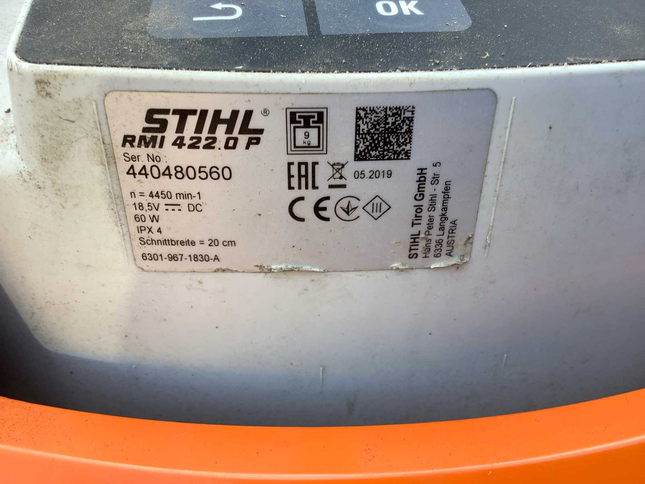 Gazonmaaier Stihl Rmi422p: afbeelding 7