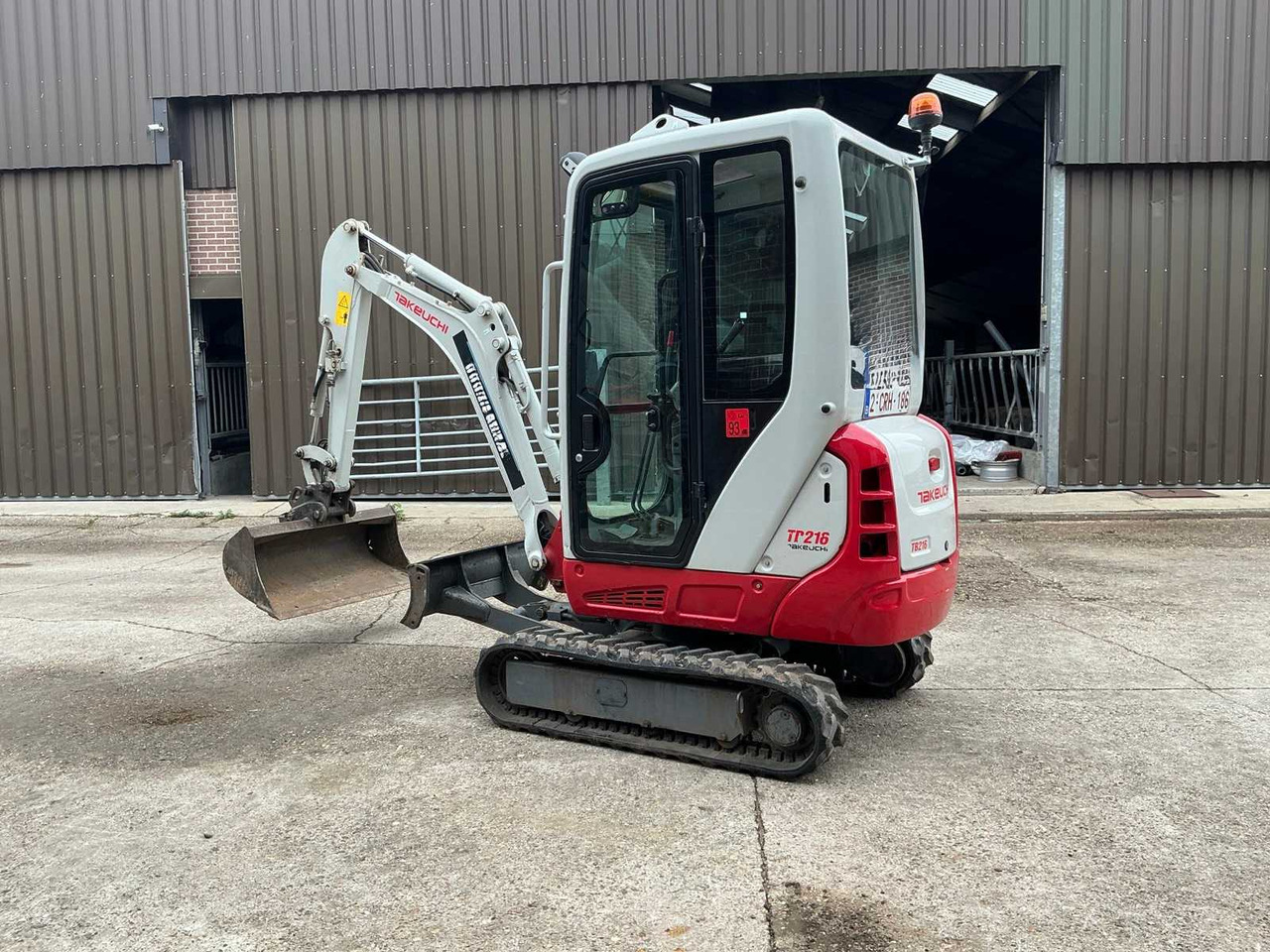 Takeuchi TB216 - Minigraafmachine: afbeelding 3 Takeuchi TB216 - Minigraafmachine: afbeelding 3