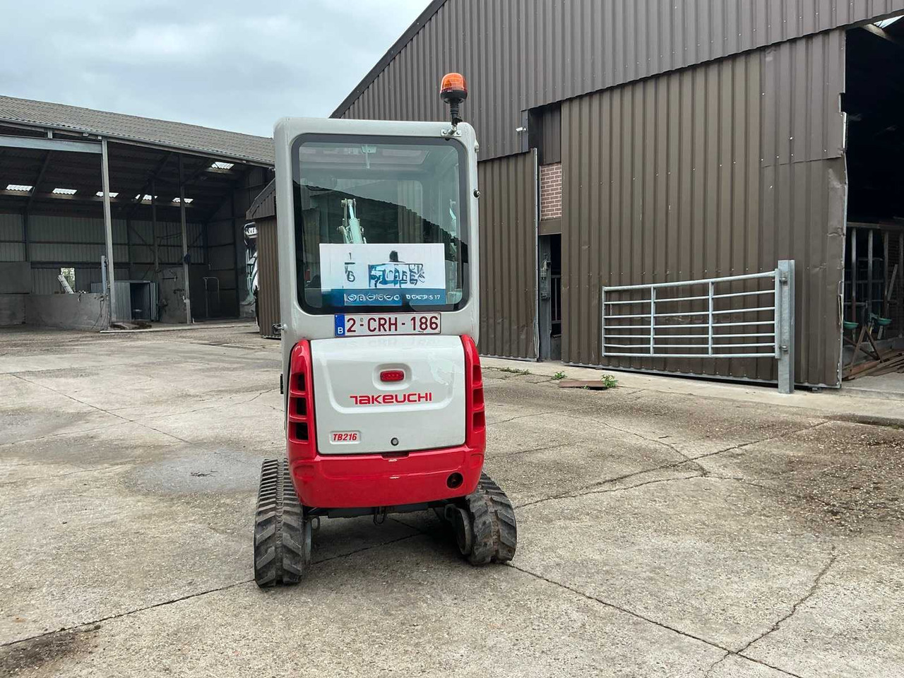 Takeuchi TB216 - Minigraafmachine: afbeelding 4 Takeuchi TB216 - Minigraafmachine: afbeelding 4