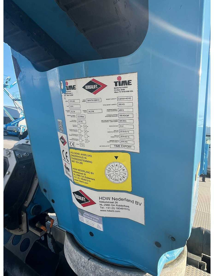 Versalift VTX240 - Hoogwerker: afbeelding 4 Versalift VTX240 - Hoogwerker: afbeelding 4