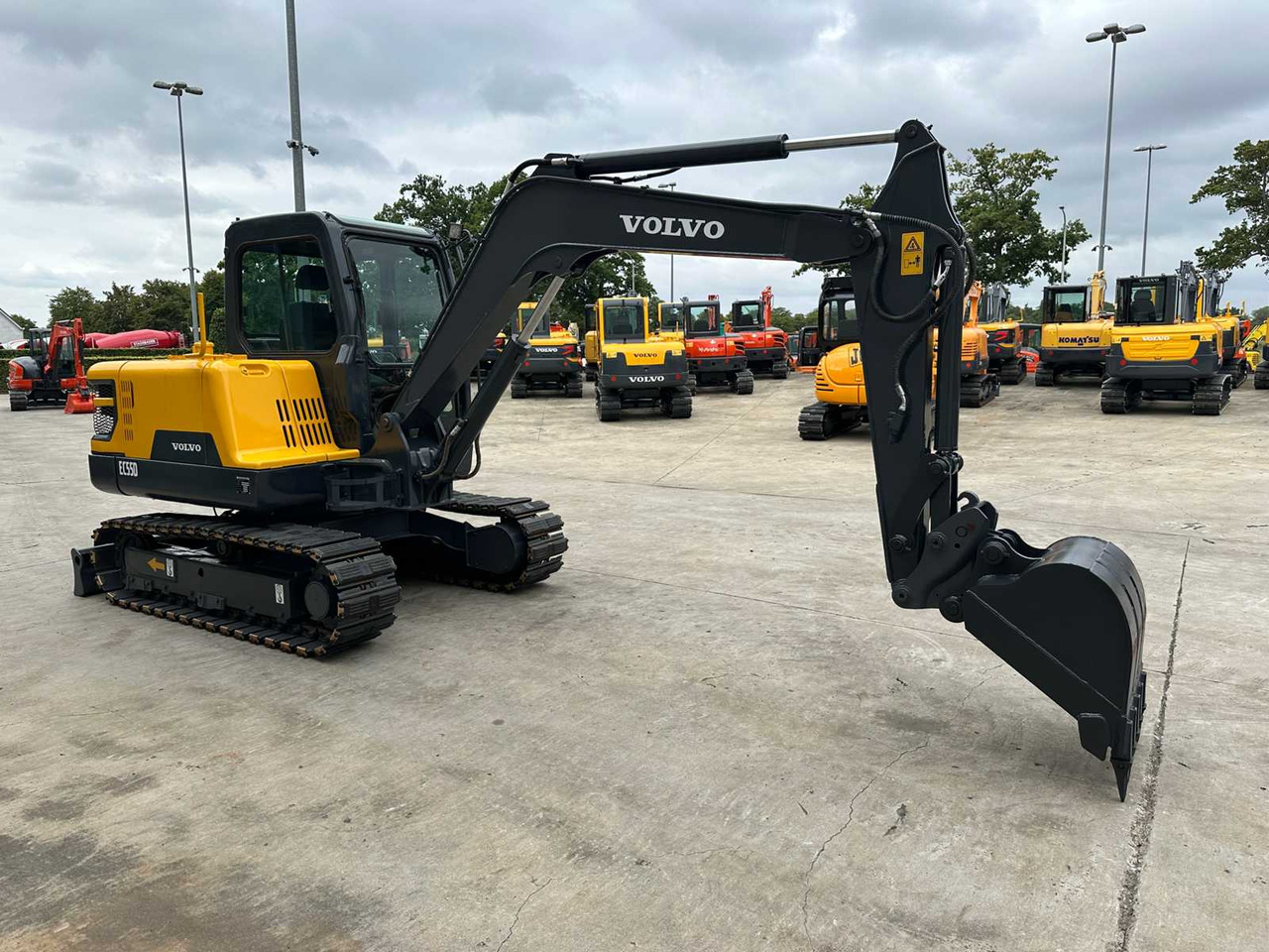 Volvo EC55D - Rupsgraafmachine: afbeelding 3 Volvo EC55D - Rupsgraafmachine: afbeelding 3