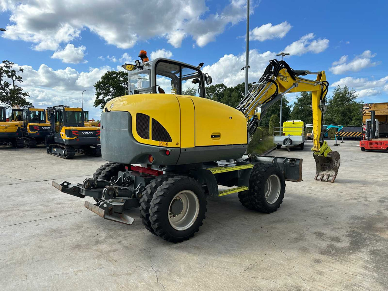 Wacker Neuson WACKER NEUSON - 2019 - EW100 - WHEELED EXCAVATOR - Mobiele graafmachine: afbeelding 4 Wacker Neuson WACKER NEUSON - 2019 - EW100 - WHEELED EXCAVATOR - Mobiele graafmachine: afbeelding 4