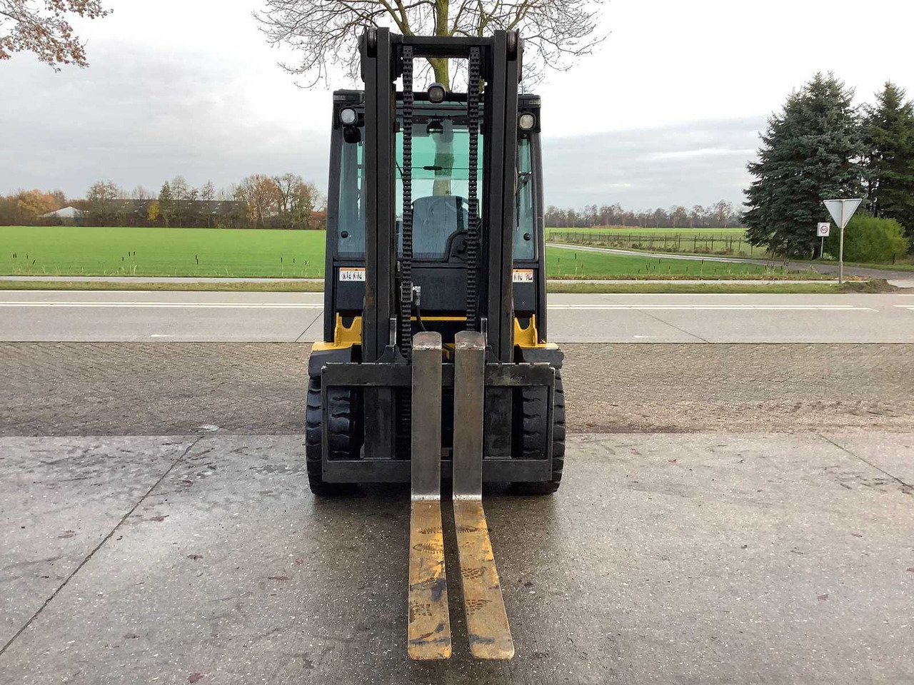 YALE - 2014 - GDP55VX V2514 - FORKLIFT - Heftruck: afbeelding 3 YALE - 2014 - GDP55VX V2514 - FORKLIFT - Heftruck: afbeelding 3