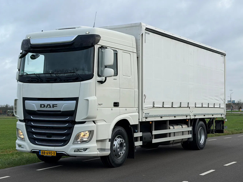 DAF XF 480 XF 480.EURO6. 2021. 189357km. Schuifzeil Bakwagen met Laadklep. - Schuifzeilen vrachtwagen: afbeelding 1 DAF XF 480 XF 480.EURO6. 2021. 189357km. Schuifzeil Bakwagen met Laadklep. - Schuifzeilen vrachtwagen: afbeelding 1