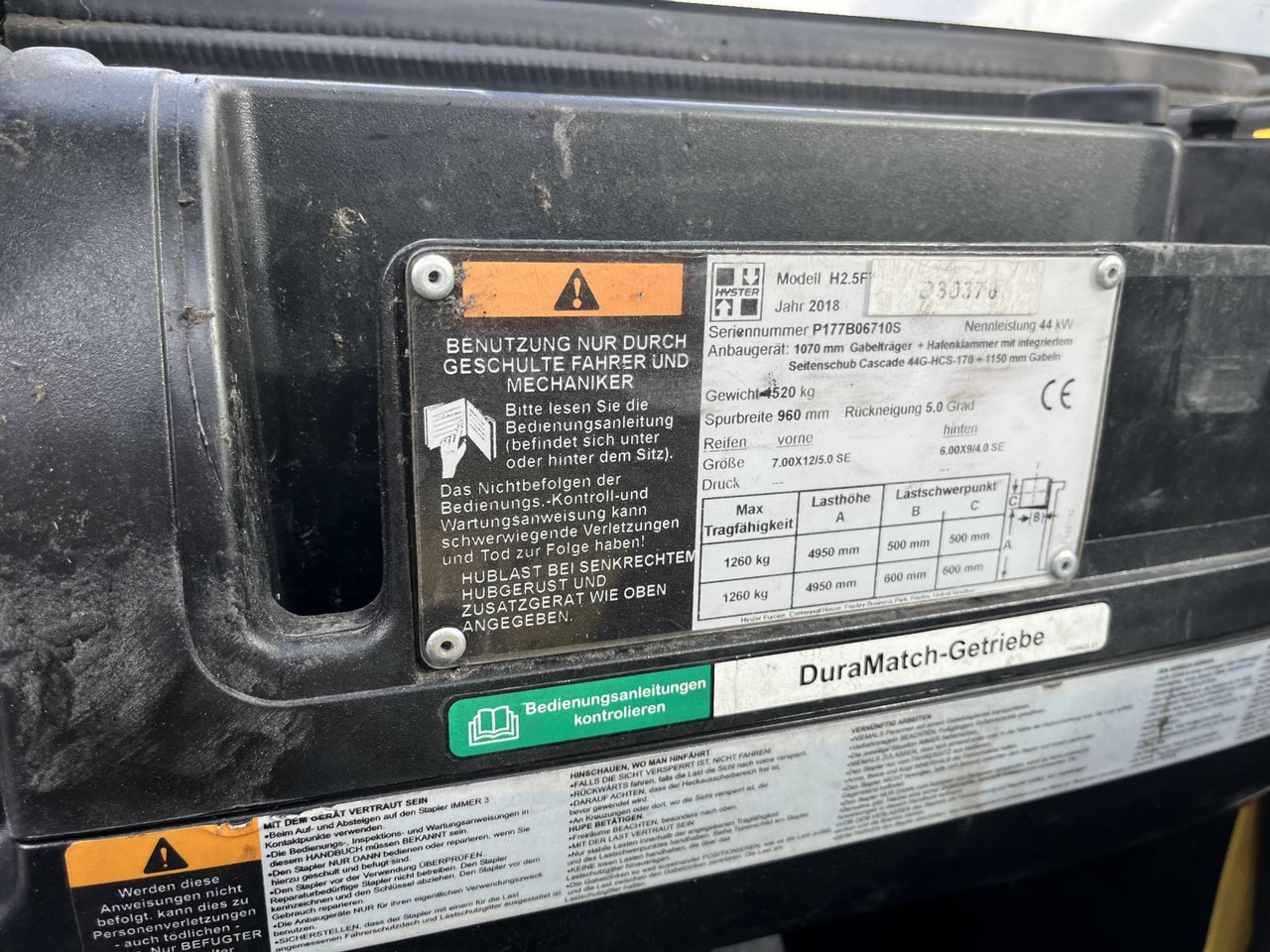 Diesel heftruck Hyster H2.5FT: afbeelding 7